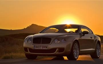 Bentley Continental Sunset All Mac wallpaper