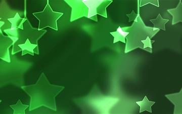 Green Stars All Mac wallpaper