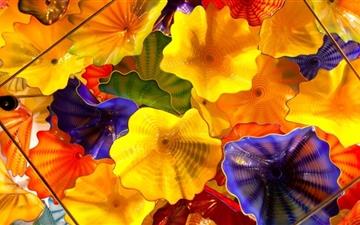 Glass Sculpture By Dale Chihuly MacBook Pro wallpaper