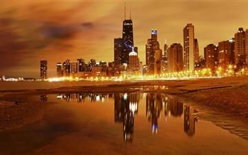 Chicago Late Evening All Mac wallpaper