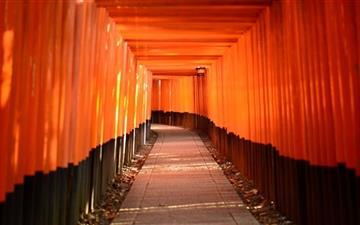 Torii Leading To The Inner Shrine All Mac wallpaper