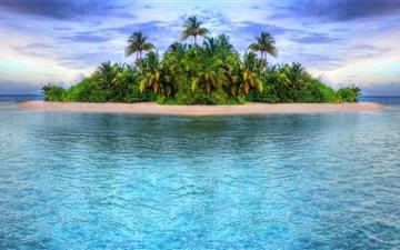 Tropical Island MacBook Air wallpaper