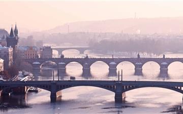 Prague Bridge MacBook Pro wallpaper