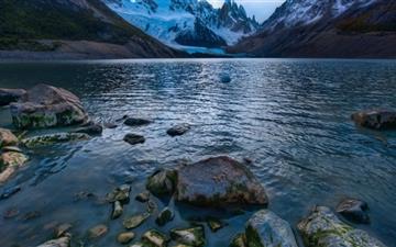 Cold Mountain Lake In Argentina All Mac wallpaper