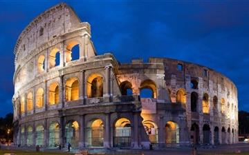 Colosseum By Night All Mac wallpaper