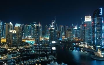 Amazing Dubai Marina All Mac wallpaper