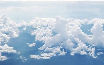 Sky And Clouds Aerial Photography All Mac wallpaper