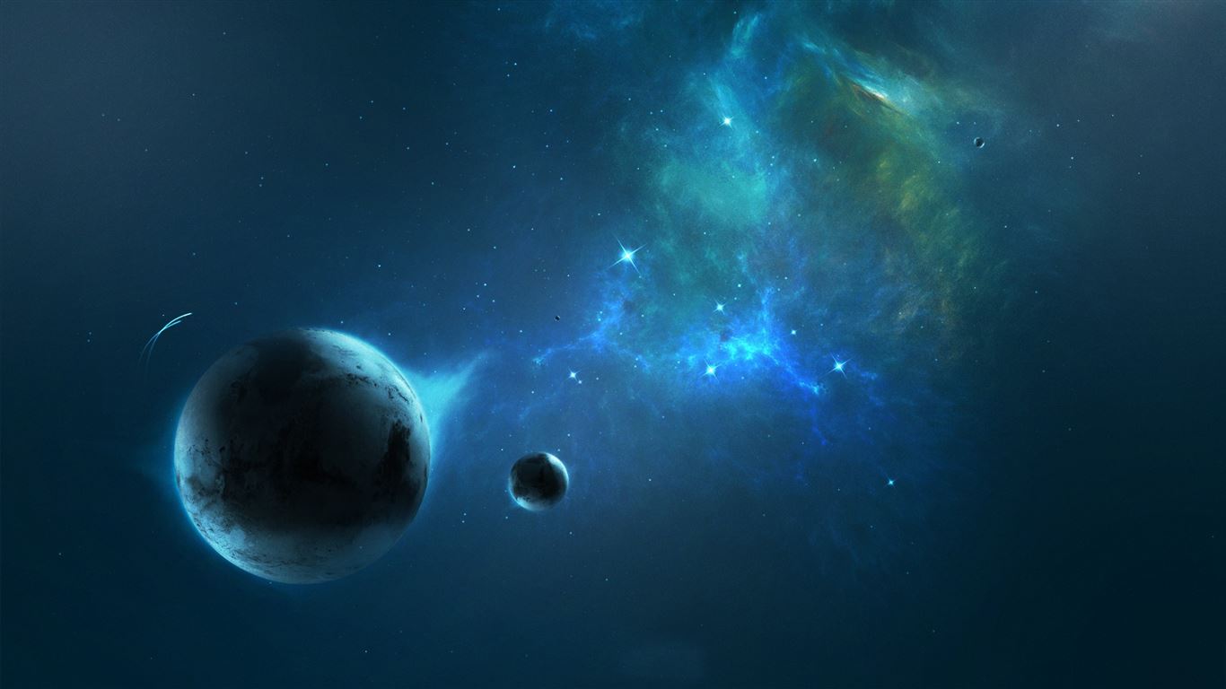Out space planets Mac Wallpaper Download | AllMacWallpaper