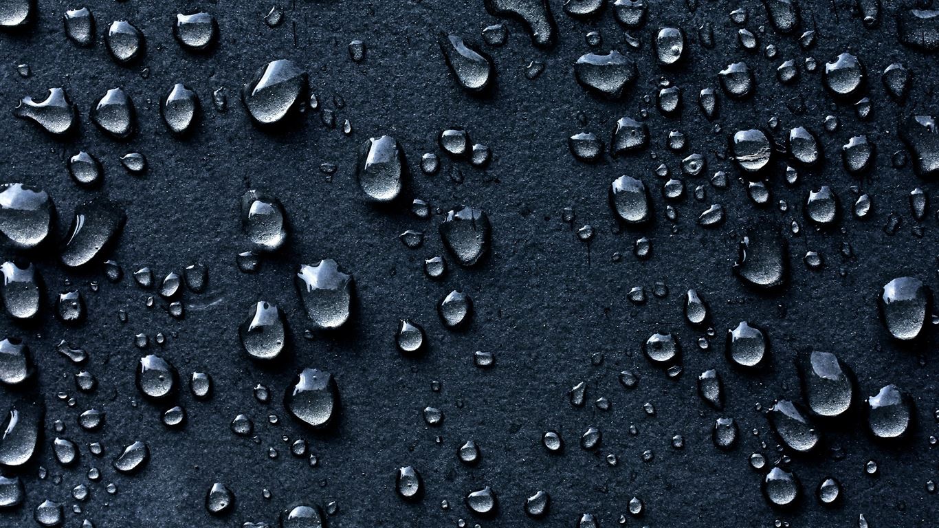 Water Drops Dark Background Mac Wallpaper Download Allmacwallpaper