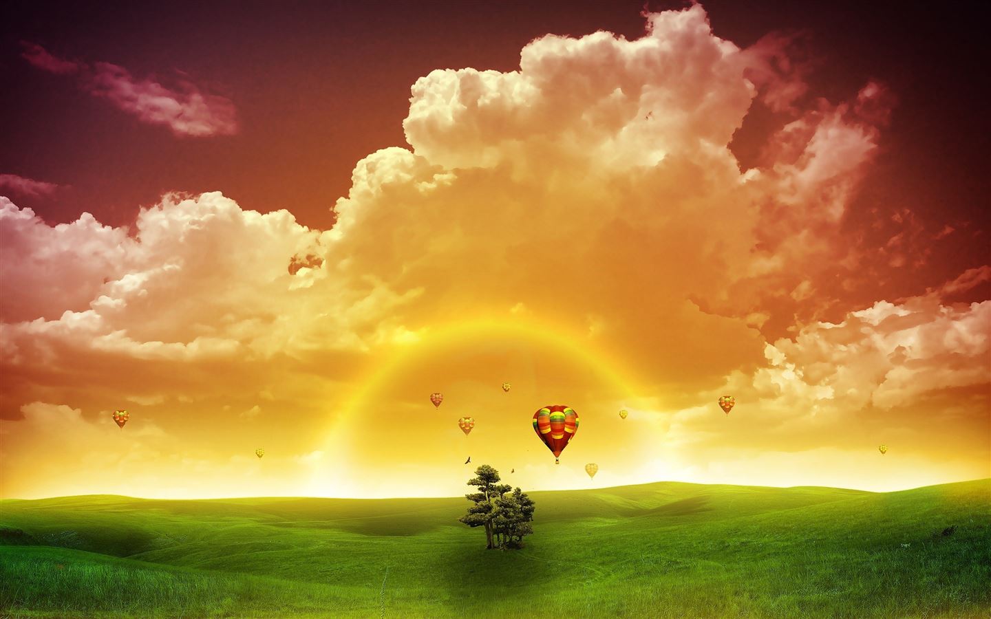 The fairy tale of the sky Mac Wallpaper Download | AllMacWallpaper