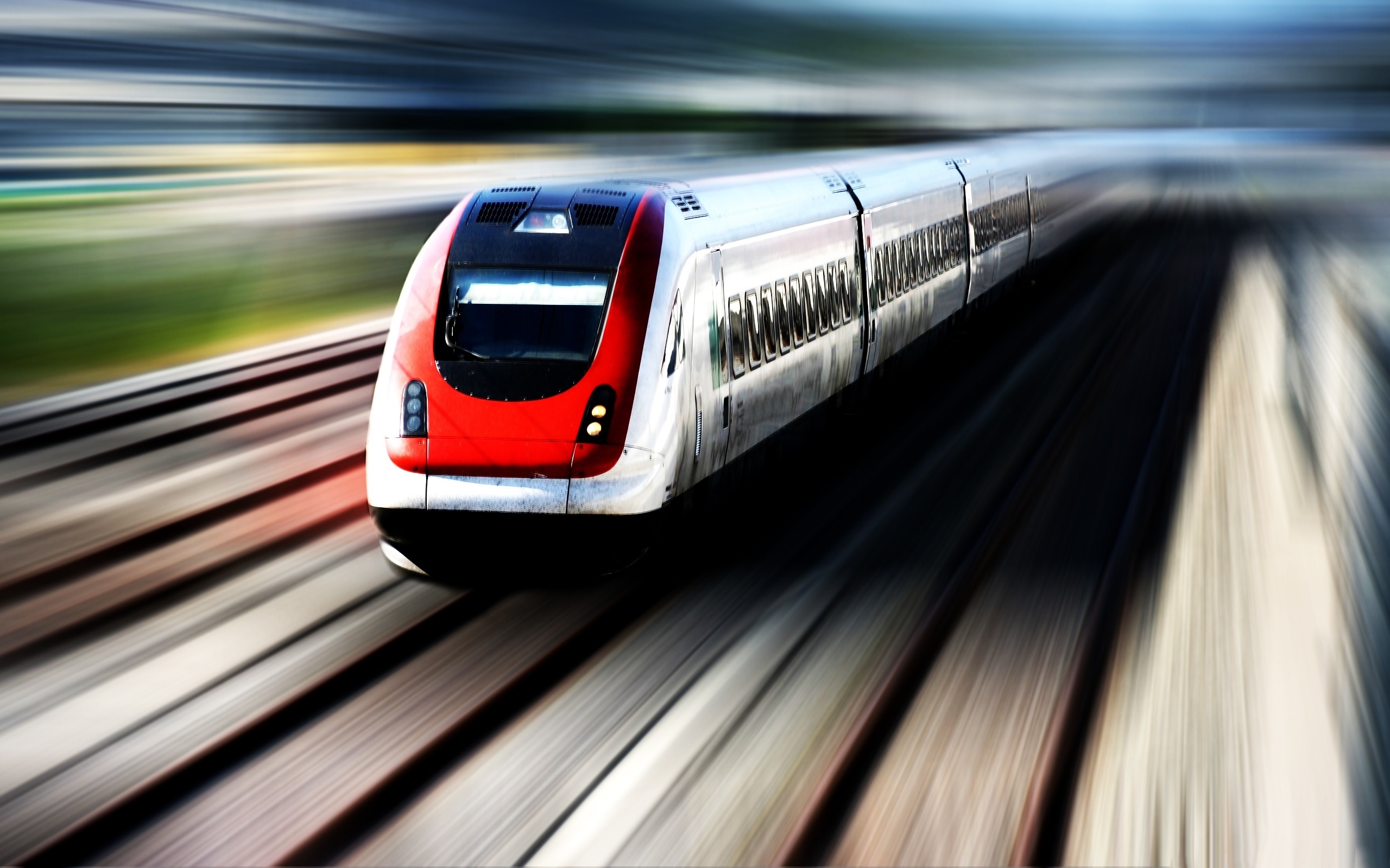 High Speed Train MacBook Air Wallpaper Download | AllMacWallpaper