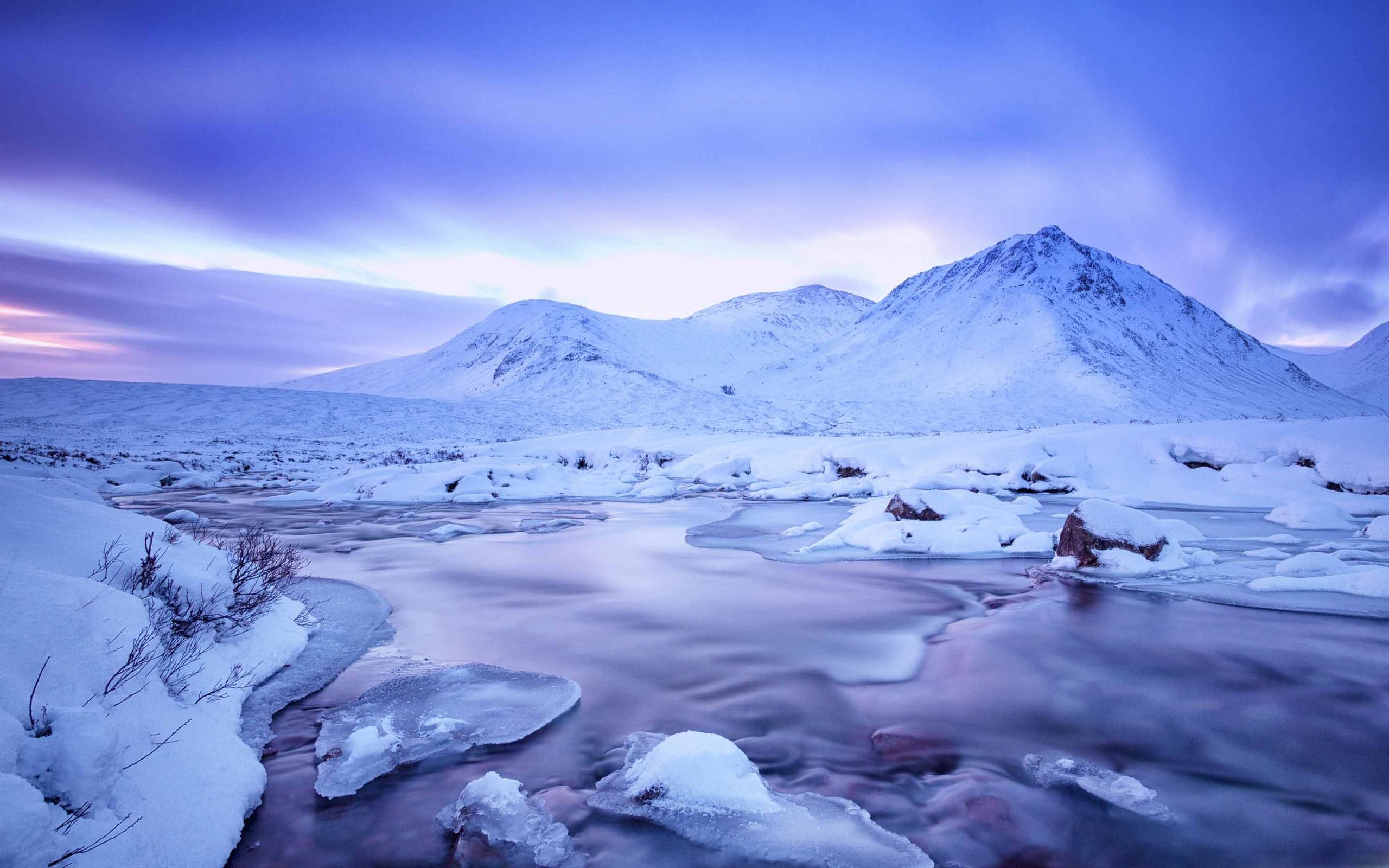 Scottish Highlands Winter Wallpaper Scottish Highlands Winter Wallpaper
