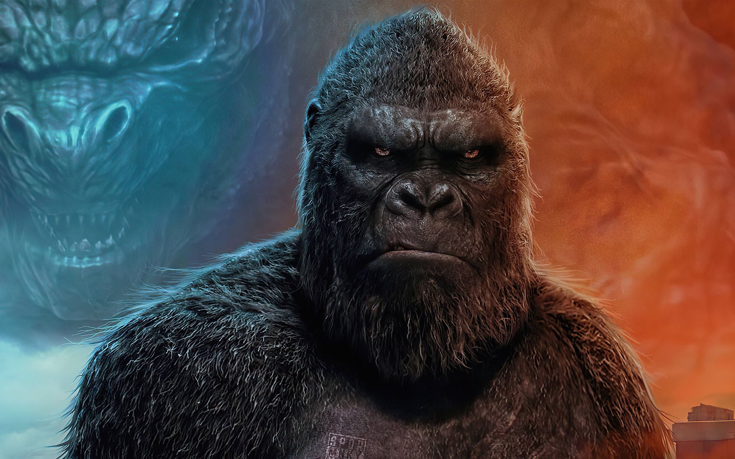 kong bows to no one 5k wallpaper ,beaty your mac book . #movies #4k #5k #20...