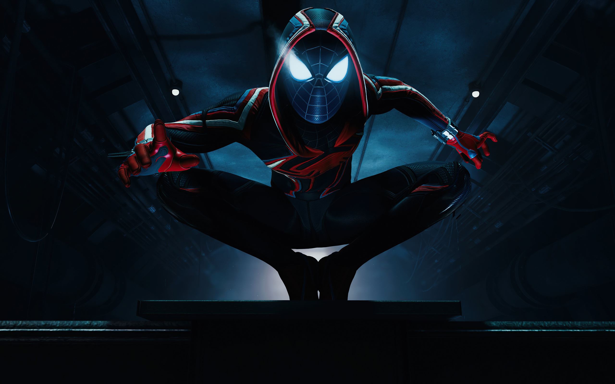 Marvels Spider Man Miles Morales 5k Macbook Pro Wallpaper Download Allmacwallpaper