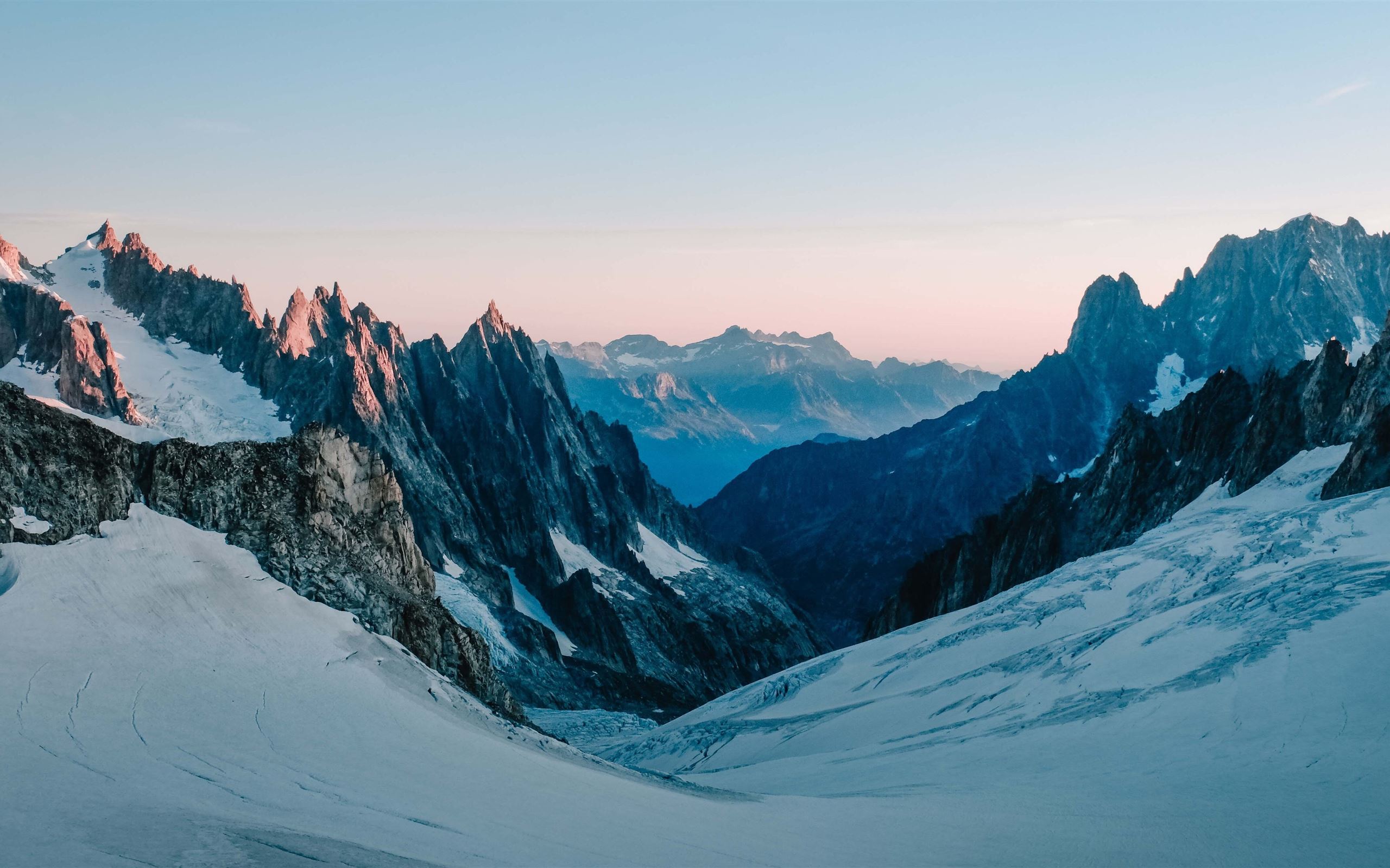 Mountains Covered In Snow 4k 5k Macbook Air Wallpaper Download Allmacwallpaper