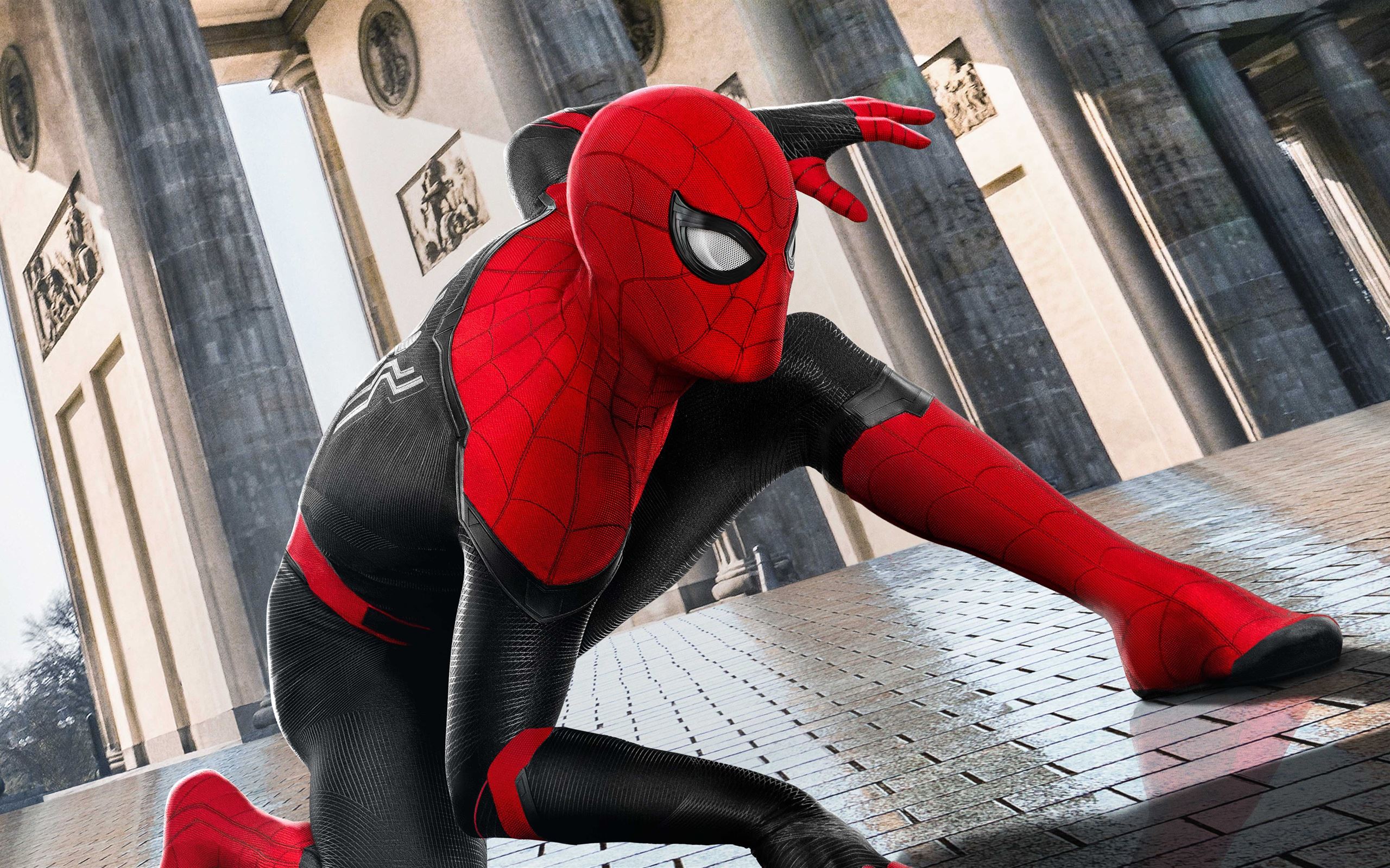 the spider man far from home 5k wallpaper ,beaty your mac book . #movies #4...