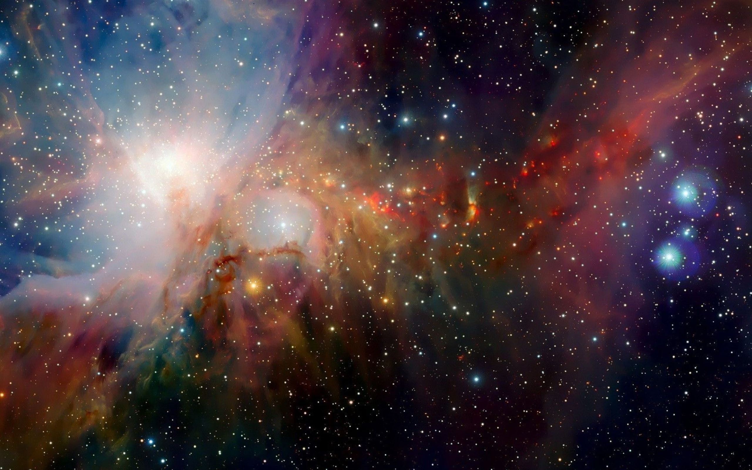 Colorful Nebula Mac Wallpaper Download | AllMacWallpaper