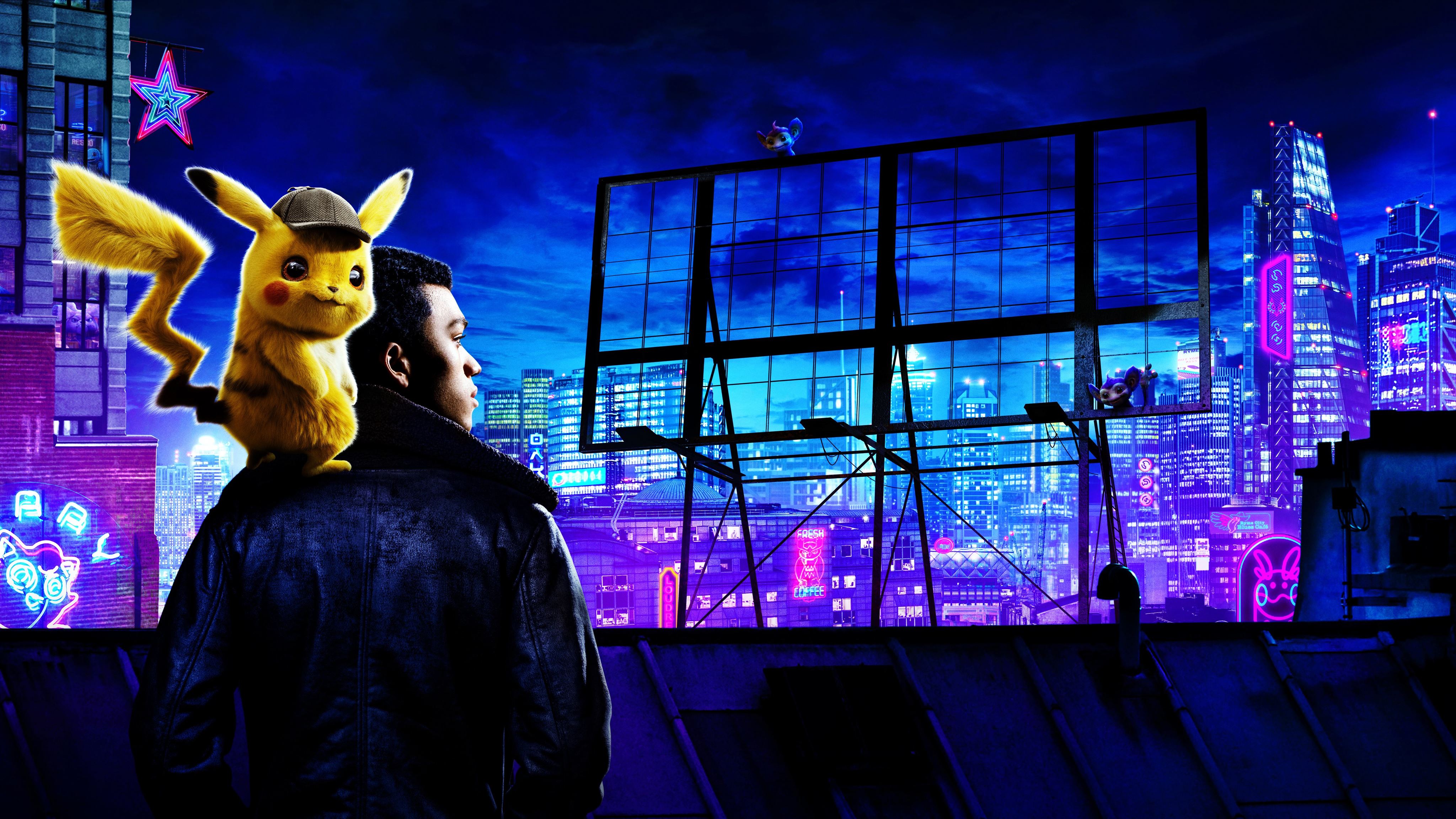 Pokemon Detective Pikachu Movie 10k Mac Wallpaper Download