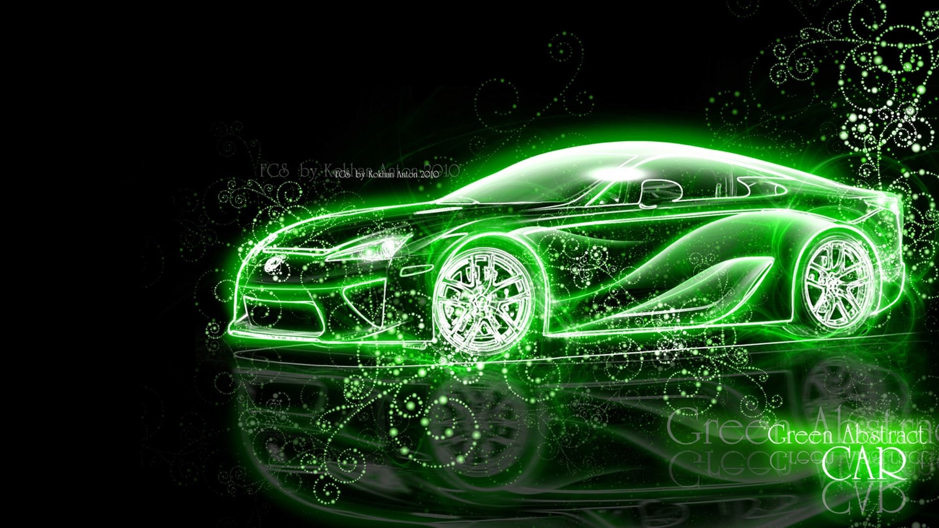 Lexus Abstract Fantasy Car Mac Wallpaper Download | AllMacWallpaper