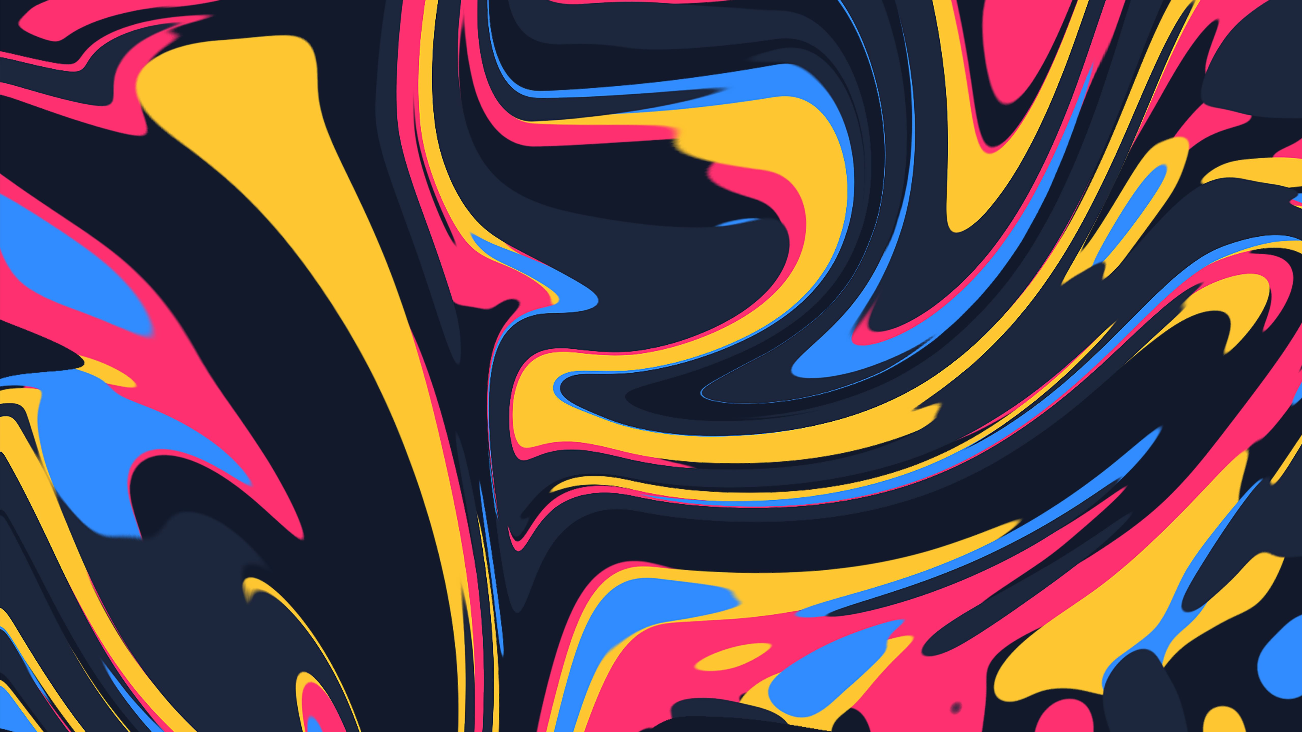 abstract color art 8k Mac Wallpaper Download | AllMacWallpaper