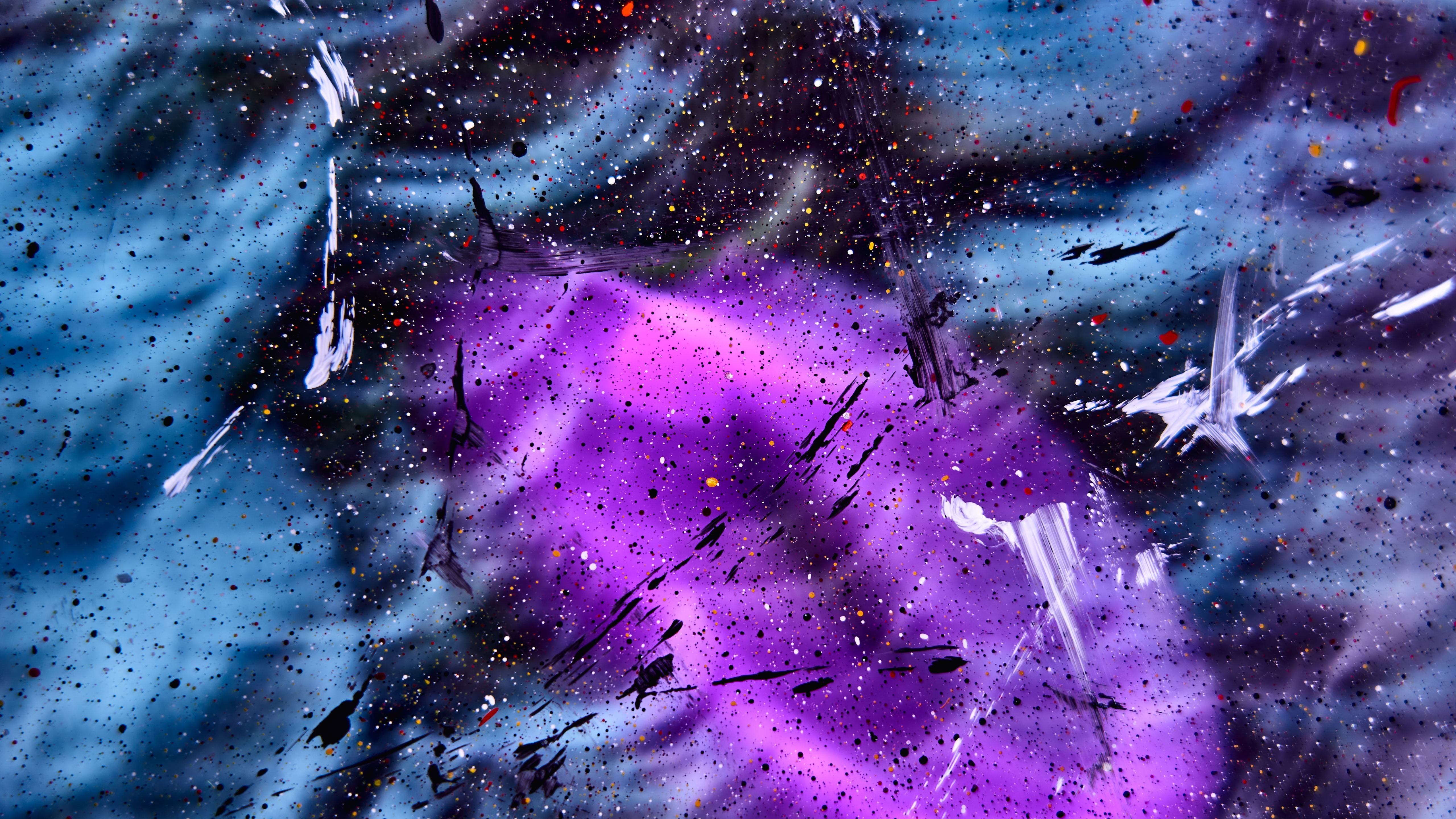 purple white abstract 5k Mac Wallpaper Download | AllMacWallpaper