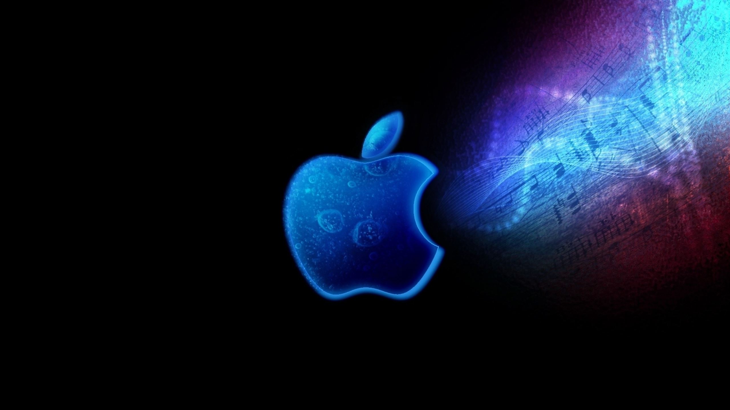 Apple logo blue | wallpaper.sc iPhone6s