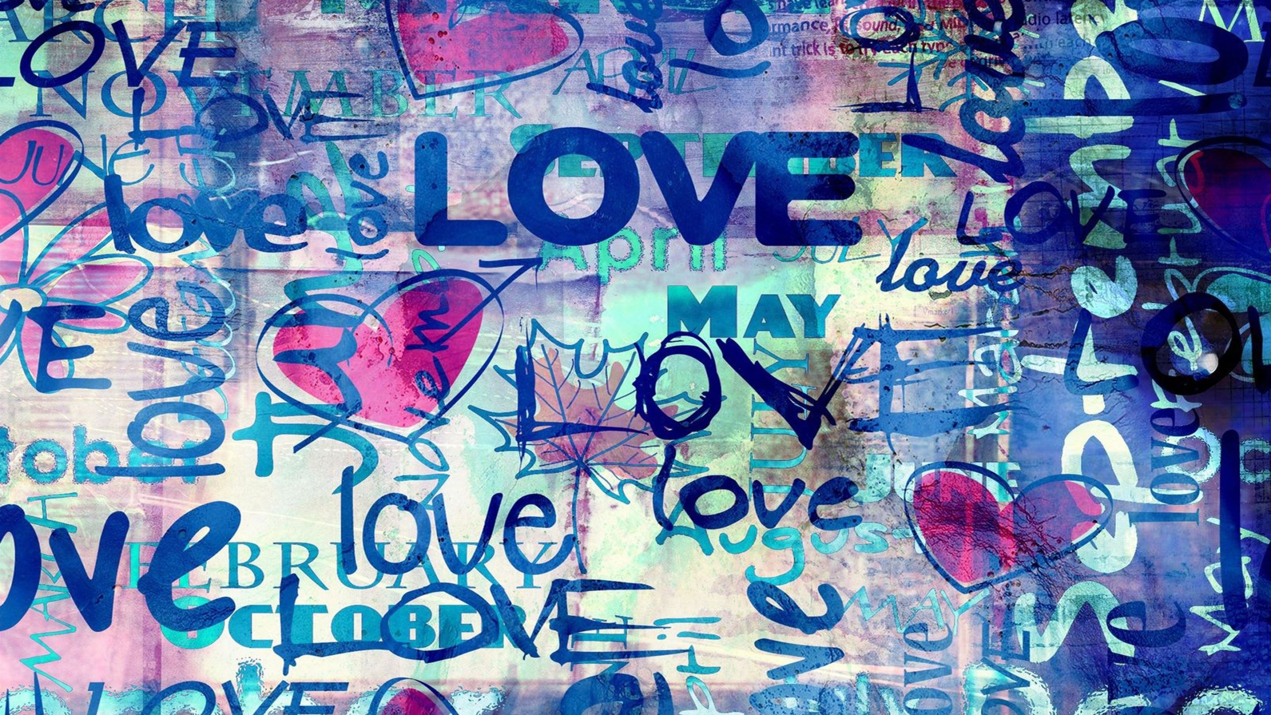 Heart means love 4K wallpaper download