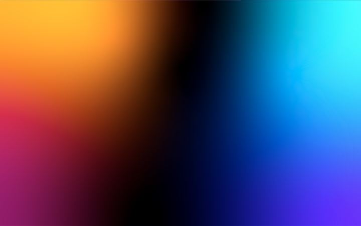 blur of 3 colors iMac wallpaper