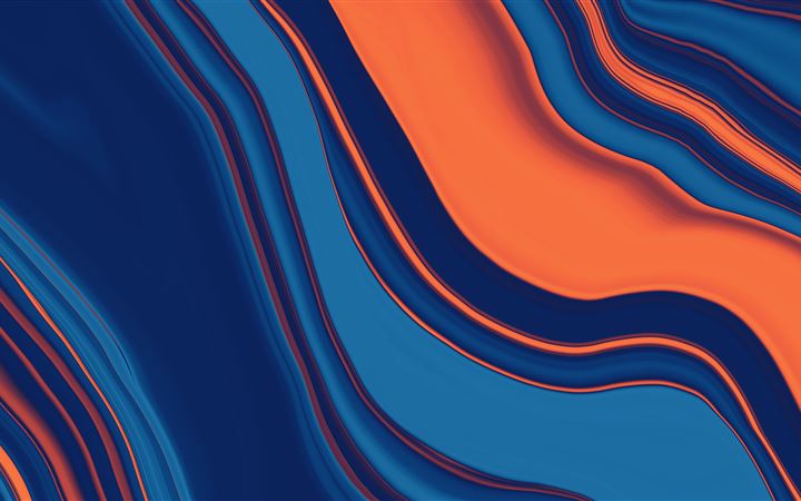 fluid abstract colorful line art 10k iMac wallpaper