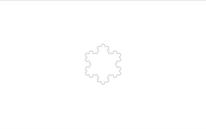 fractal white minimal 5k iMac wallpaper
