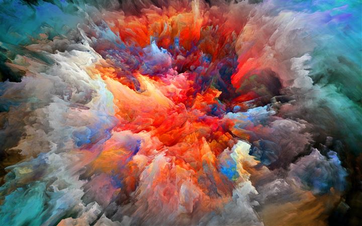 Explosion Of Colors All Mac wallpaper