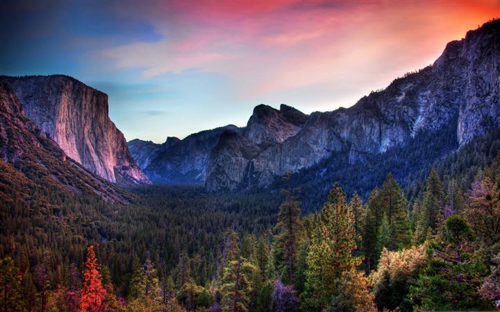 The Yosemite Valley All Mac wallpaper