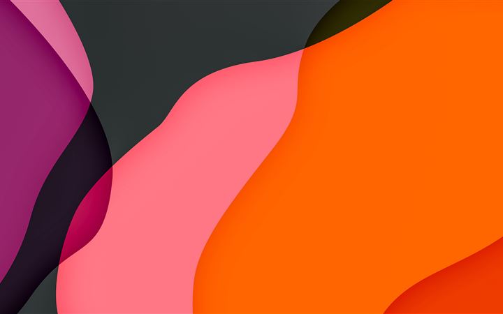 bright orange and dark abstract 8k All Mac wallpaper