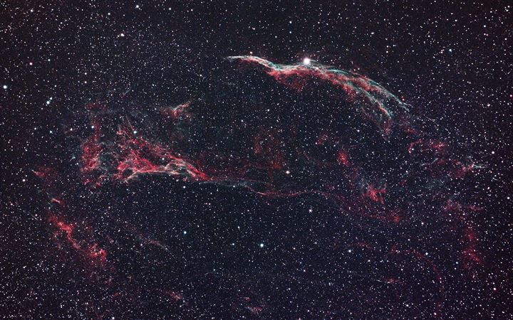 red and black galaxy illustration All Mac wallpaper