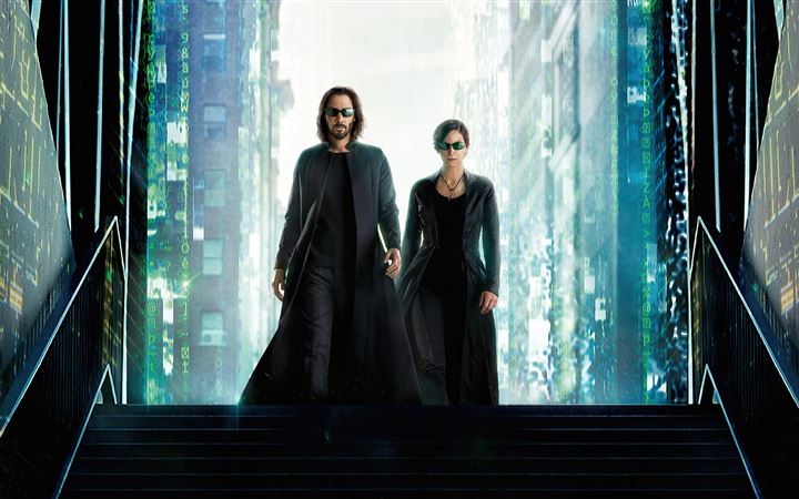 the matrix resurrections 2021 All Mac wallpaper