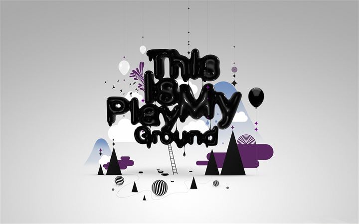 Abstract Playground All Mac wallpaper