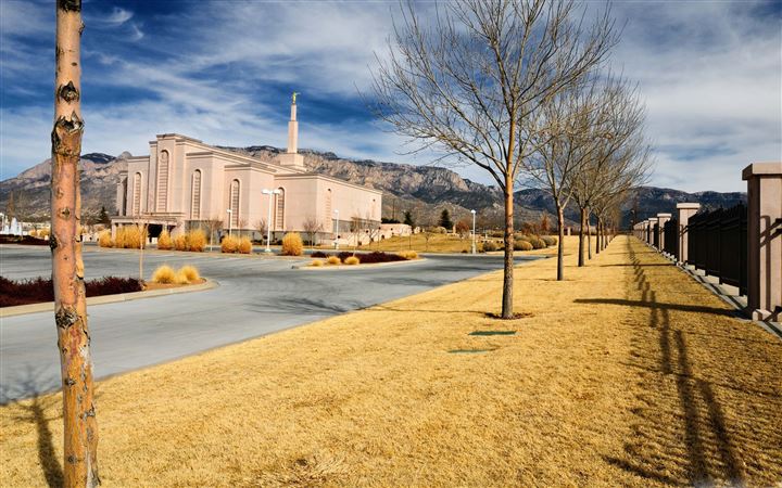 Albuquerque New Mexico Lds Temple All Mac wallpaper