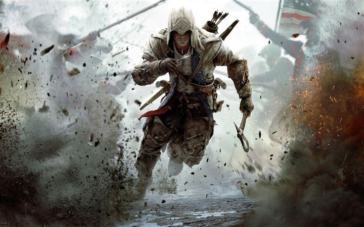 Assassins Creed 3 Connor Free Running All Mac wallpaper