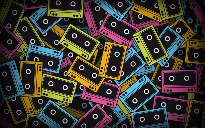 Audio tapes All Mac wallpaper