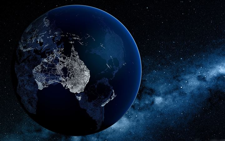 Australia Seen From Space All Mac wallpaper