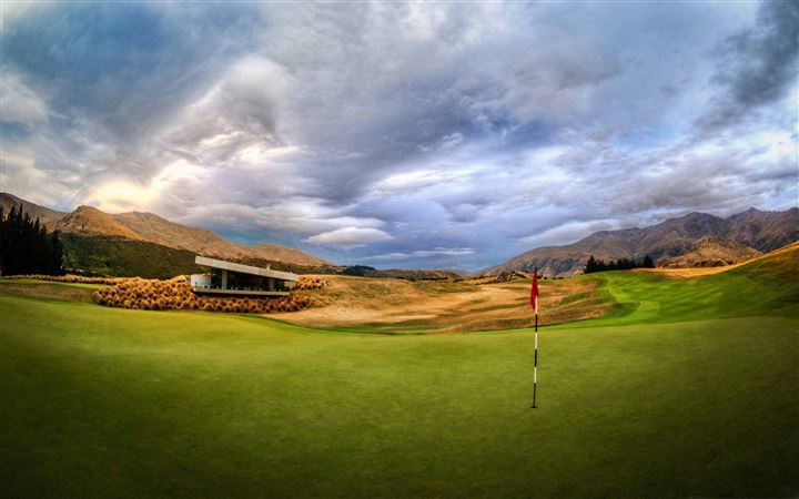 Beautiful Golf Course All Mac wallpaper