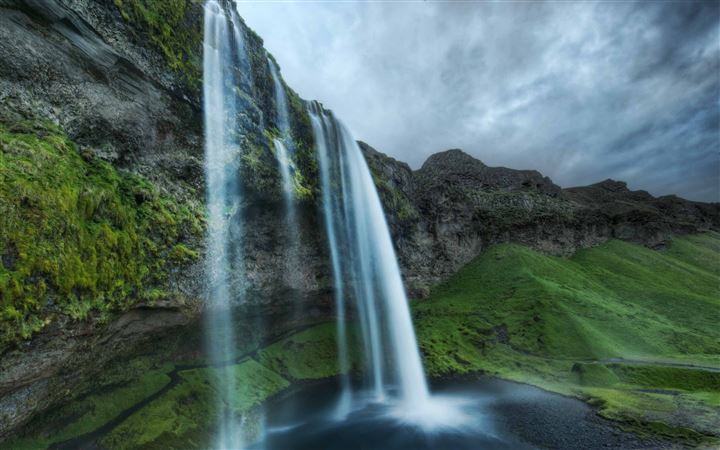 Beautiful Waterfall In Iceland All Mac wallpaper