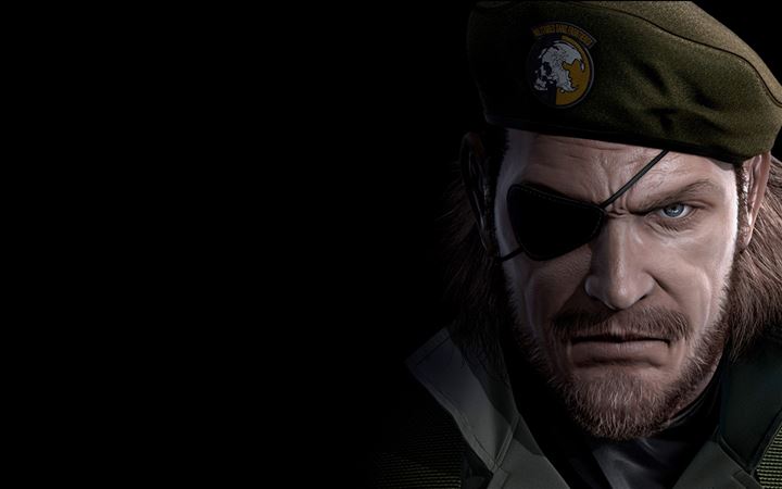 Big boss Metal Gear Solid eye patch All Mac wallpaper