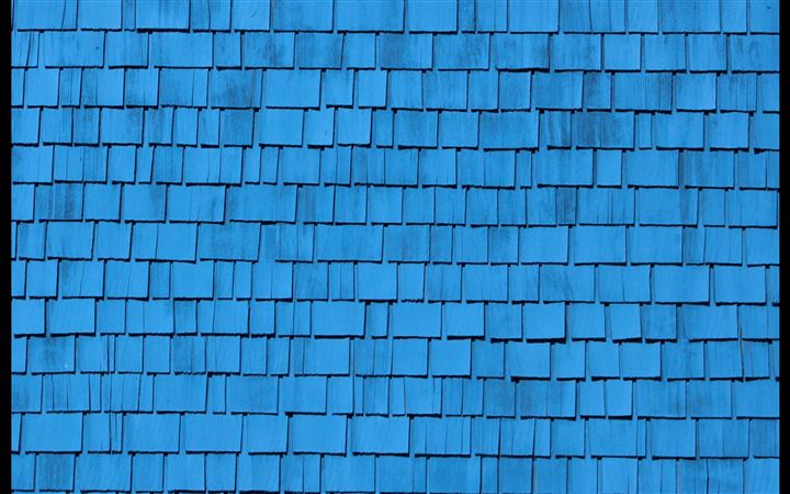 Blue roof All Mac wallpaper