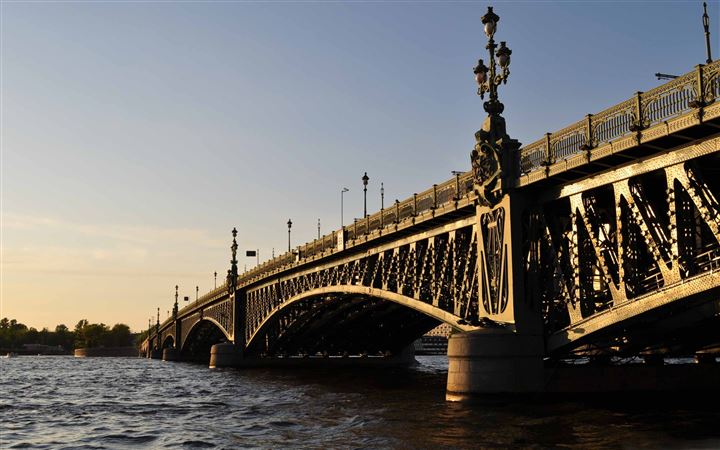Bridge In Saint Petersburg All Mac wallpaper