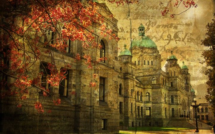 British Columbia Parliament Buildings All Mac wallpaper