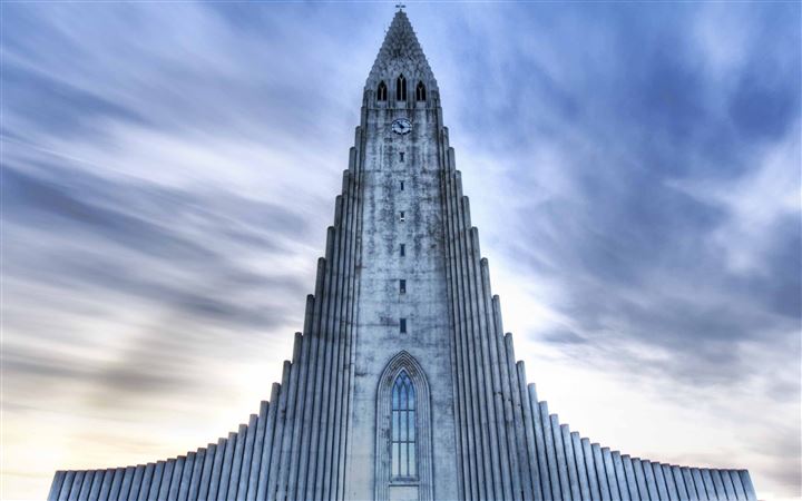 Church In Reikjavik Iceland All Mac wallpaper