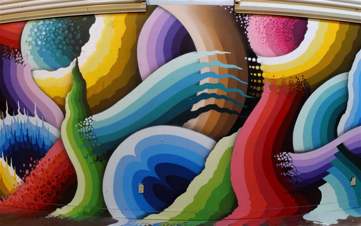 Colored Graffiti Art All Mac wallpaper