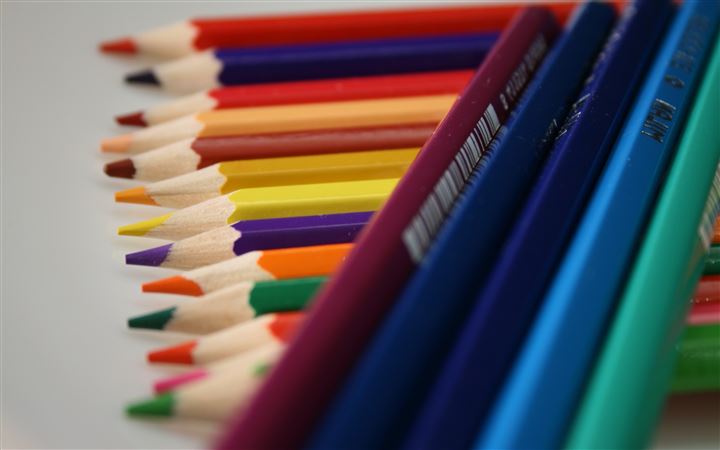 Colored pencils All Mac wallpaper