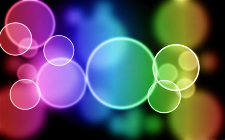 Colorful Bubbles All Mac wallpaper